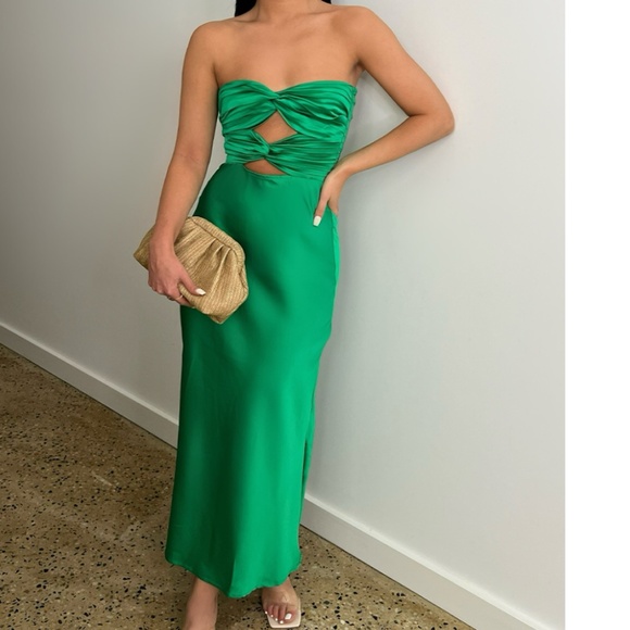 MICH SLIP DRESS - WHITE - Picture 4 of 6